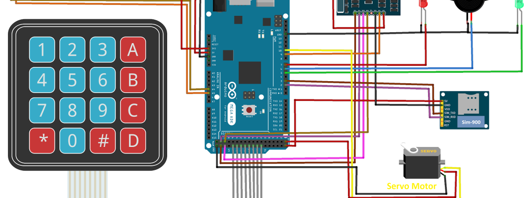 Secure Your Home with an Arduino Smart Lock: RFID and Password-Based Door Lock System