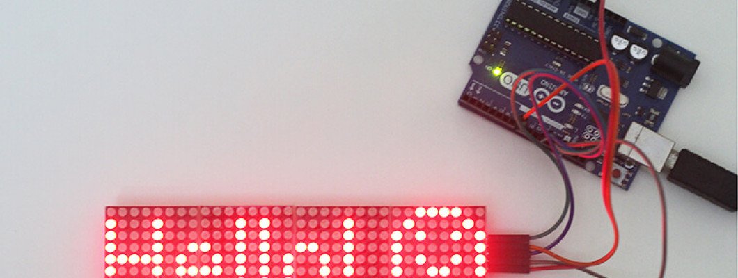 Arduino Uno Scrolling Text Display Tutorial - DIY LED Project
