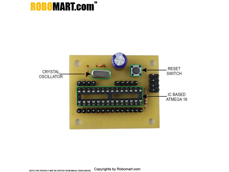 ATMEGA 8 Project Board without Controller V 1.0