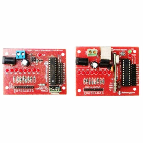 434 MHz 8 channel Wireless Remote Control Module for Arduino/Raspberry-Pi/Robotics