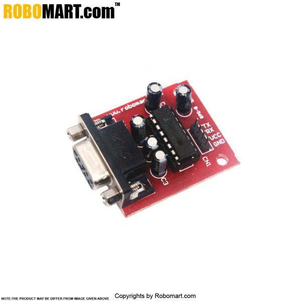 RS232 Signal to TTL Converter Module for Arduino/Raspberry-Pi/Robotics
