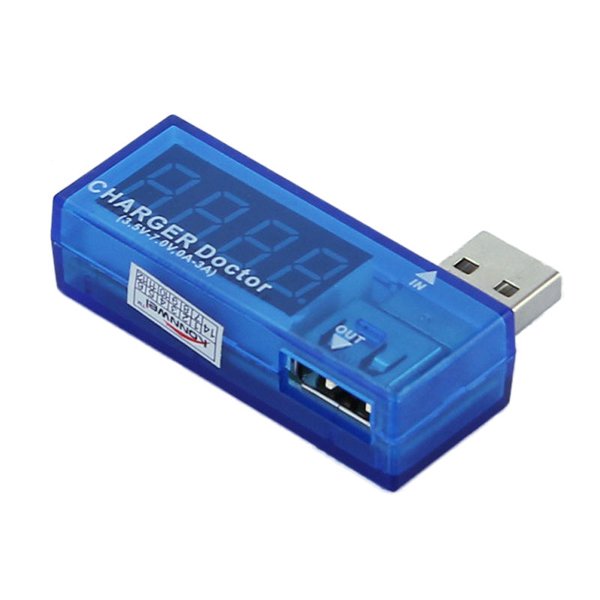 Digital USB Mobile Power Charging Current Voltage Tester Meter Mini USB Charger Doctor Voltmeter Ammeter