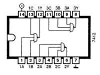 74LS12 Triple 3-Input Positive NAND Gates With Collector Outputs