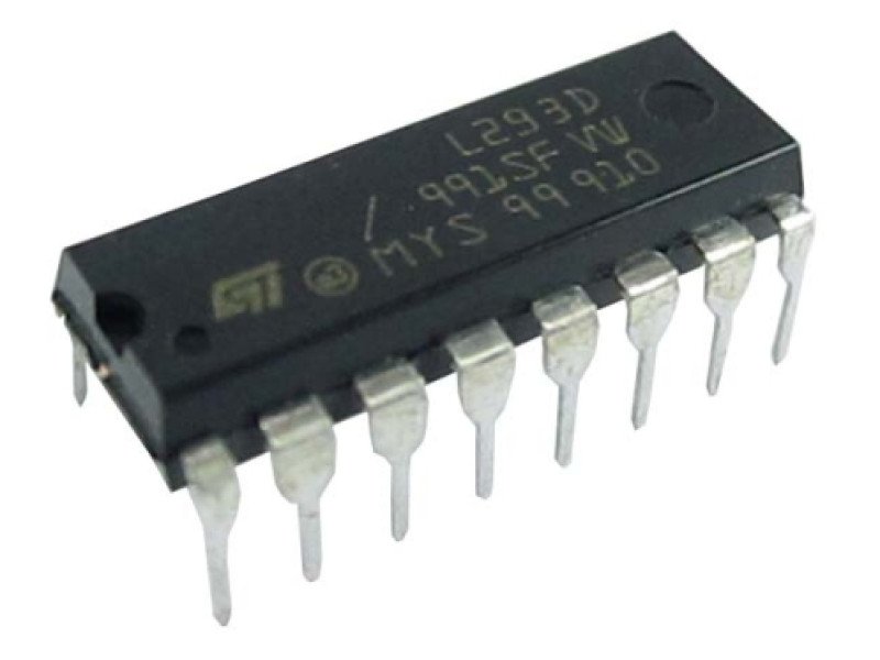 L293D Dual H- Bridge Motor Driver IC