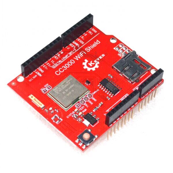 CC3000 WiFi Shield for Arduino R3 With SD Card Supports MEGA 2560