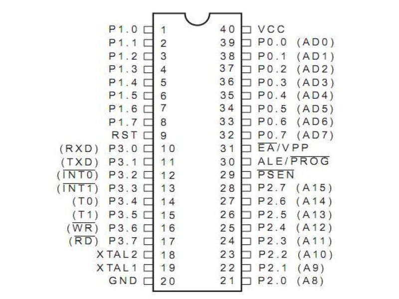 Atmel 89C51 Microcontroller