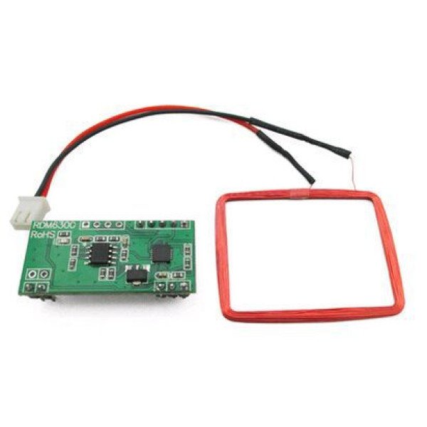 UART 125Khz EM4100 RFID Card Key ID Reader Module RDM6300 for Arduino/Raspberry-Pi/Robotics