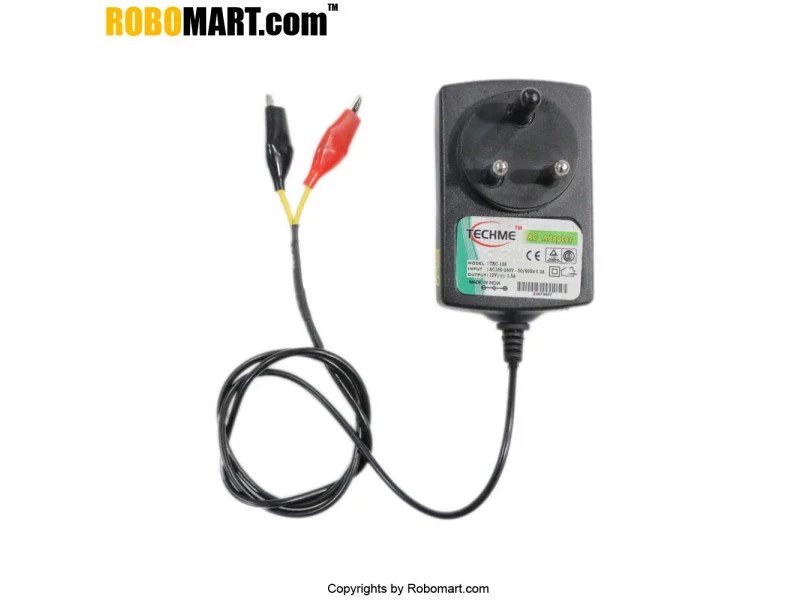 9V 1 Amp Charger for Lead Acid Battery