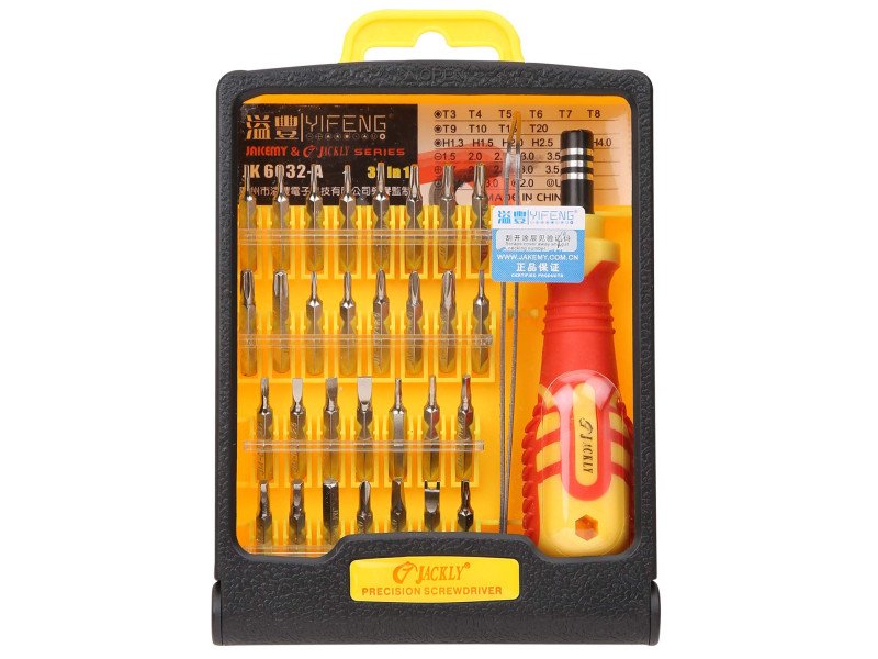 32 in 1 JACKLY 6032-A Screw Driver Set Original