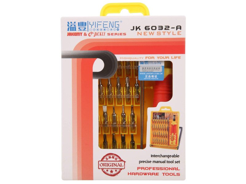 32 in 1 JACKLY 6032-A Screw Driver Set Original