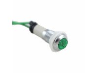 Led Indicator With Plastic Casing Green 2Pcs