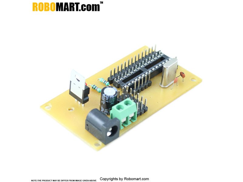 ATMEGA 8 Project Board without Controller V 2.0