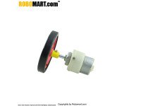 6 MM To 4 MM Robot Wheel Coupling (Yellow) Pack of 2