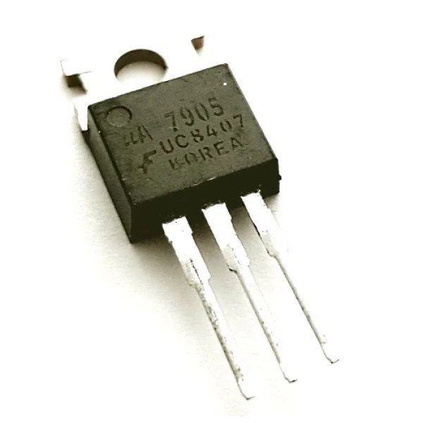 79M05 TO-220-3 Linear Voltage Regulator (Pack of 3 ICs)