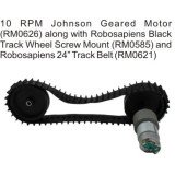 10 RPM Johnson Gear DC Motor 12V for Arduino/Raspberry-Pi/Robotics