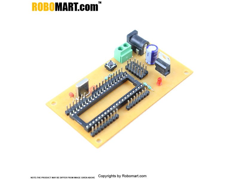 ATMEGA16 Project Board without Controller V 2.0