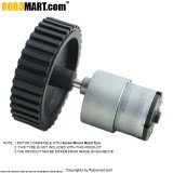 100 RPM Side Shaft Gear DC Motor for Arduino/Raspberry-Pi/Robotics