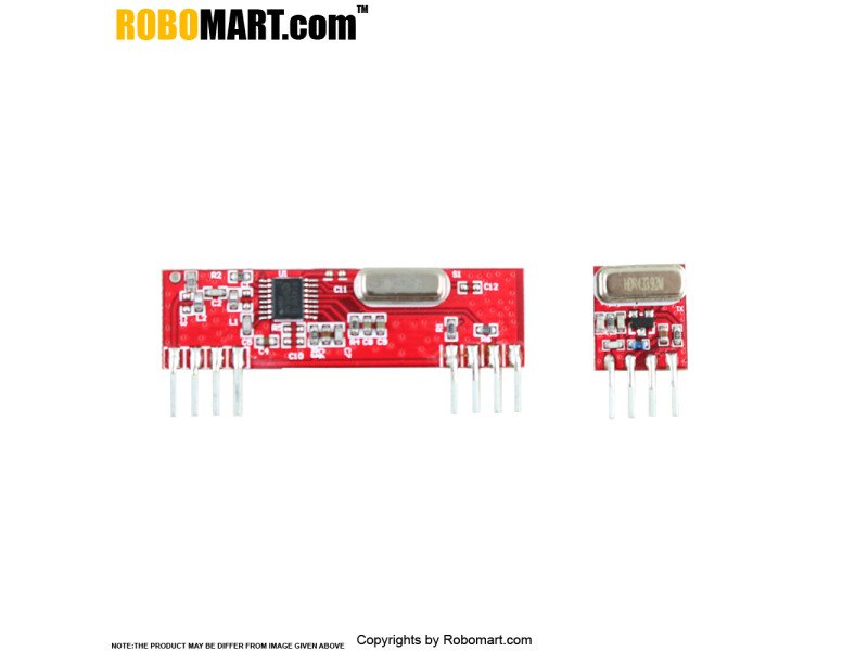 433 Mhz RF Transmitter & Receiver Wireless module(ASK)