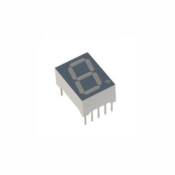 7 Segment LED Display Common Anode for Arduino/Raspberry-Pi/Robotics Pack of 5