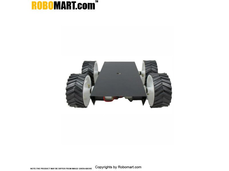 4 Wheel Robotic Platform V2.0  (2x4 Drive)