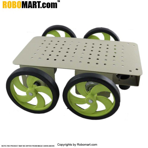 4 Wheel Robotic Platform V5.0 for Arduino/Raspberry-Pi/Robotics (4x4 Drive)