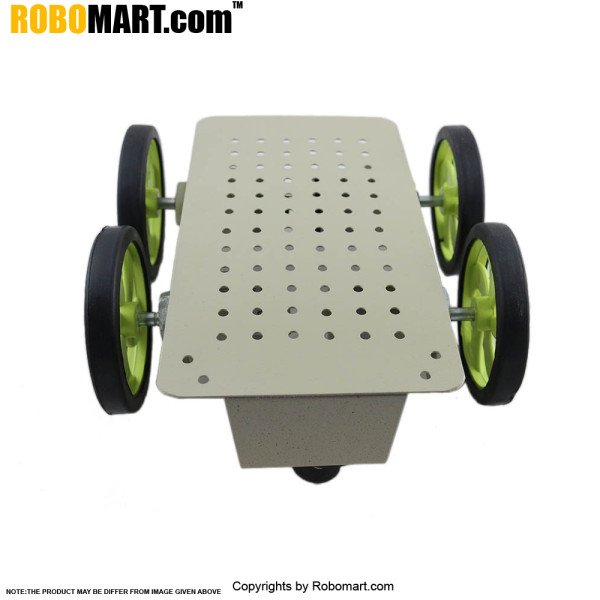 4 Wheel Robotic Platform V10.0 for Arduino/Raspberry-Pi/Robotics (2x4 Drive)
