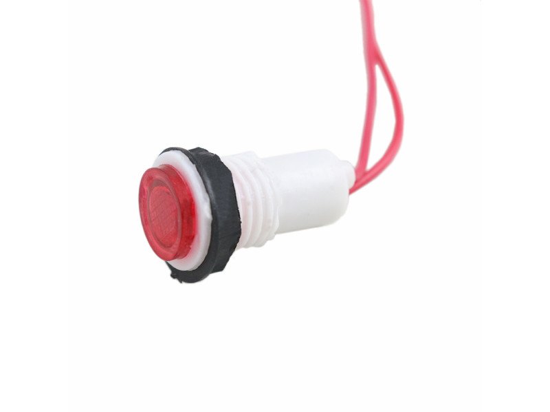 Led Indicator With Plastic Casing Red 2Pcs