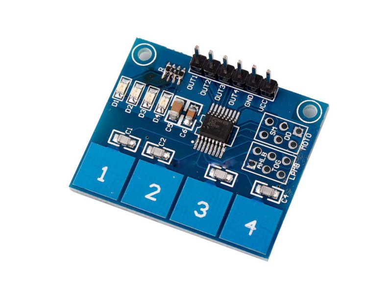 TTP224 4 Channel Digital Touch Sensor For Arduino