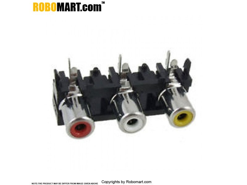 AV Connector Pair L Shape