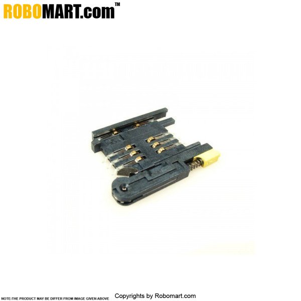 SIM Card Holder with Push Button for Arduino/Raspberry-Pi/Robotics