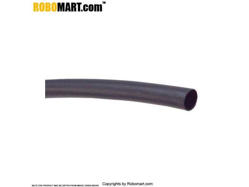 Heat Shrink Tube 4mm Diameter (1 Meter) Black