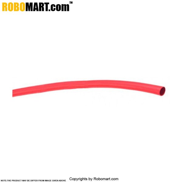 Heat Shrink Tube 1.5 mm Diameter (1 meter) Red