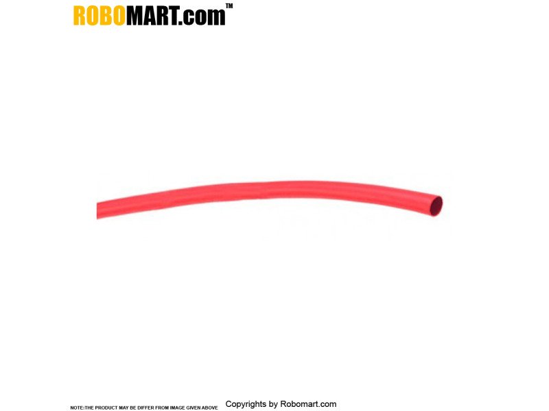 Heat Shrink Tube 1.5mm Diameter (1 Meter) Red