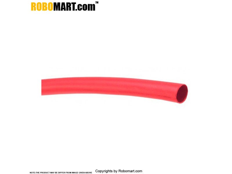 Heat Shrink Tube 3mm Diameter (1 Meter) Red
