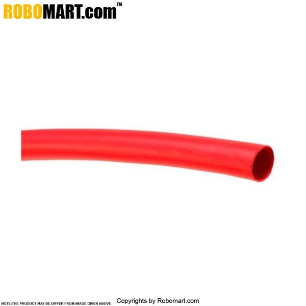Heat Shrink Tube 4 mm Diameter (1 meter) Red
