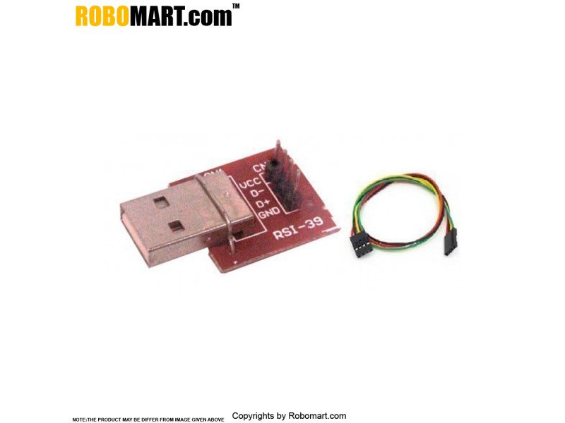 USB A type Male Breakout Board