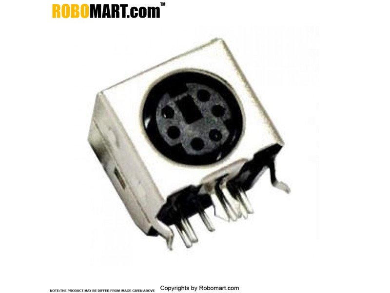 PS-2 Female Socket PCB Mount