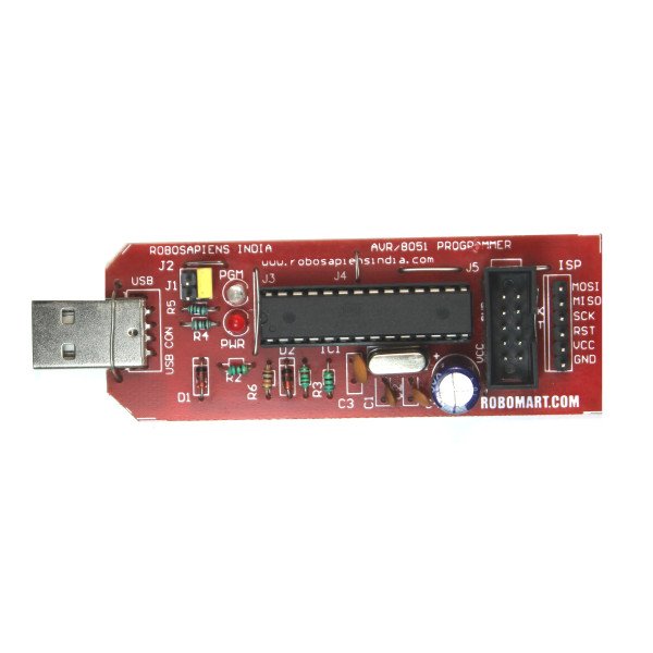 AVR / 8051 Programmer for Arduino/Raspberry-Pi/Robotics