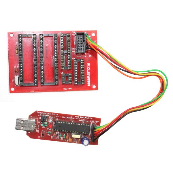 AVR Multi Controller Programming Board with AVR Programmer for Arduino/Raspberry-Pi/Robotics
