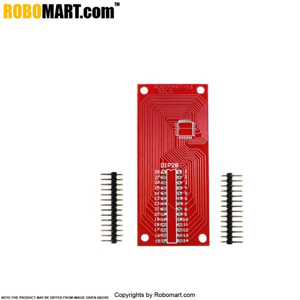 TQFP 32 To DIP 28 Prototyping Board for Arduino/Raspberry-Pi/Robotics