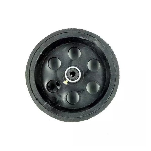4"  Robot Wheel 10cm Dia. x 4.4cm Width Plastic with Metal Pully