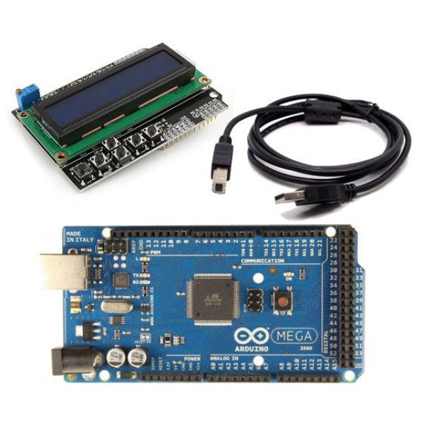 Arduino MEGA with Arduino LCD & Keypad