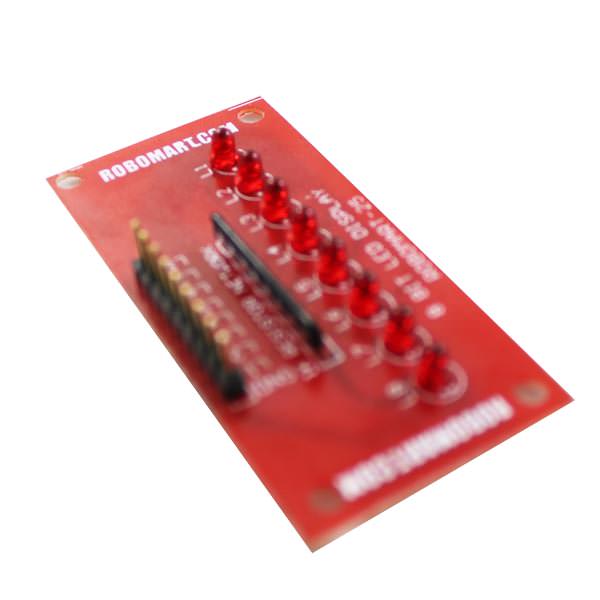 8 Bit LED Display for Arduino/Raspberry-Pi/Robotics
