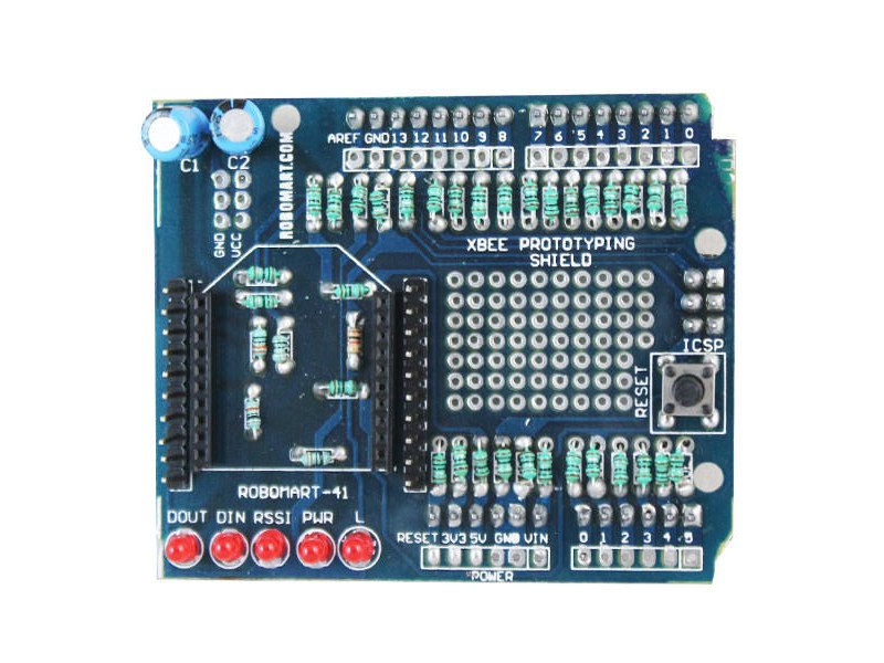 Arduino XBEE Prototyping Shield