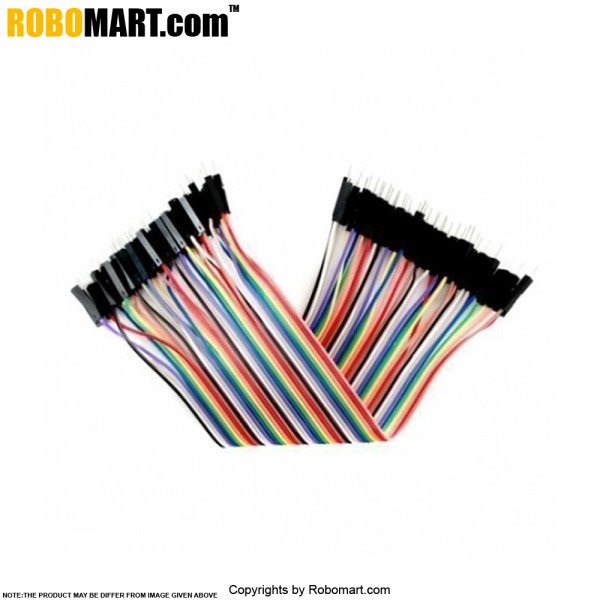 Male/Male Jumper Wires for Arduino/Raspberrypi/Robotics - 40 x 8"