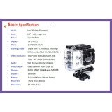 Full HD WIFI Sports Camera Silver Edition With Waterproof for Arduino/Raspberry-Pi/Quadcopter/Robotics