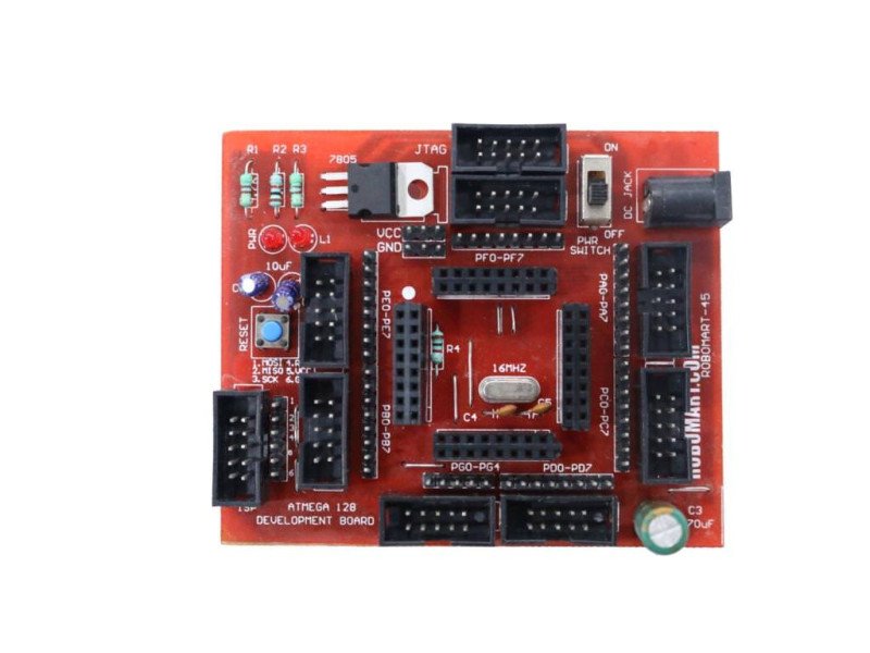 ATMEGA 128 Development Board without ATMEGA128