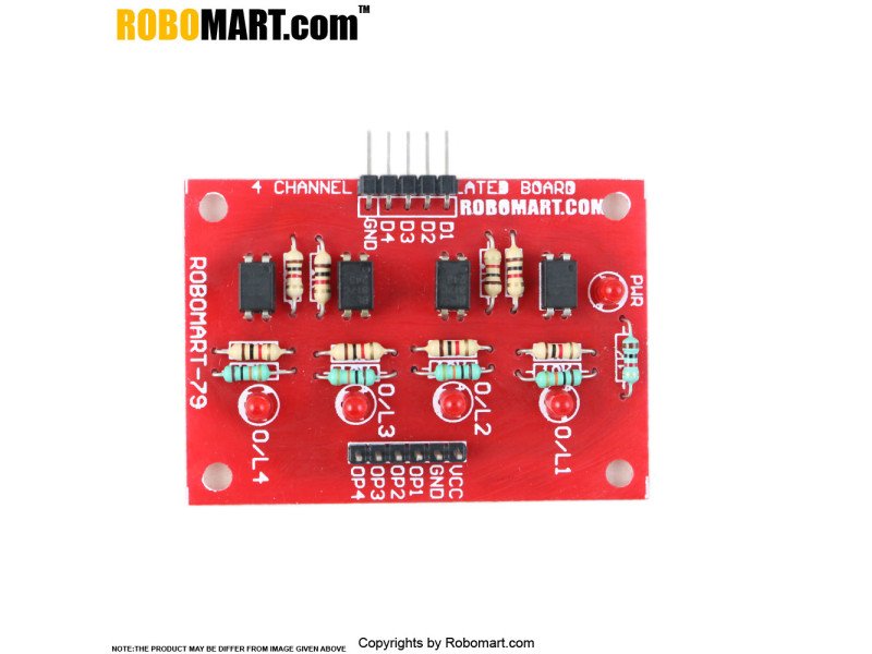 4 Channel Optoisolated Board