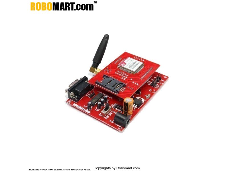 GSM GPRS SIM900A module with Stub Antenna and SMA connector 