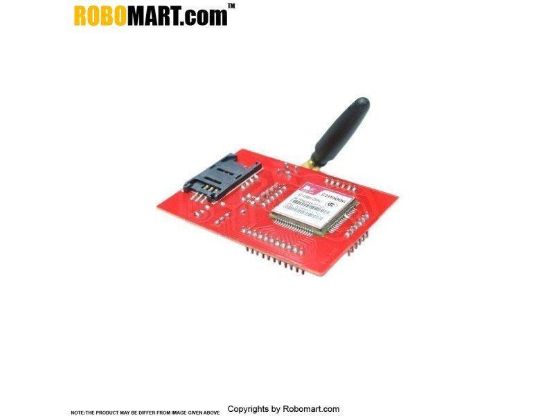 GSM GPRS SIM900A module with Stub Antenna and SMA connector 